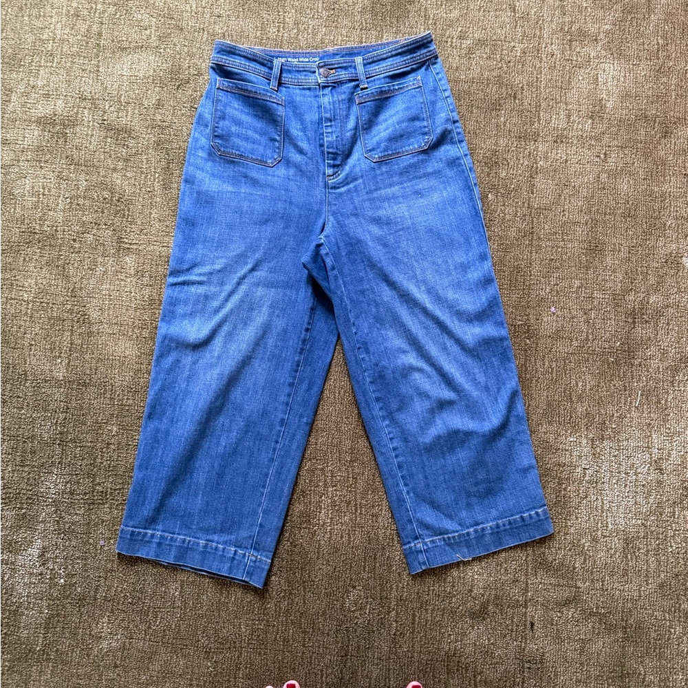 Talbots Blue Ankle Jeans